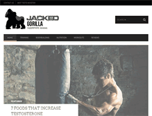 Tablet Screenshot of jackedgorilla.com